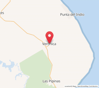 Map of Verónica, Buenos Aires