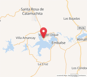 Map of Villa Rumipal, Cordoba