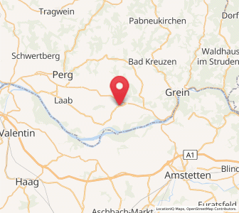 Map of Baumgartenberg, Upper Austria
