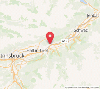 Map of Baumkirchen, Tyrol