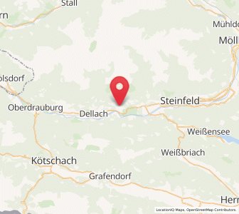 Map of Berg, Carinthia