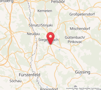 Map of Bocksdorf, Burgenland