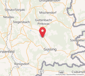 Map of Deutsch Tschantschendorf, Burgenland