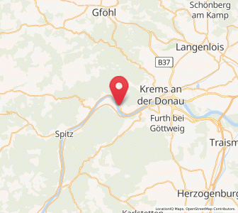 Map of Dürnstein, Lower Austria