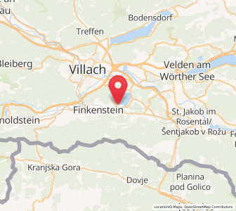 Map of Faak am See, Carinthia