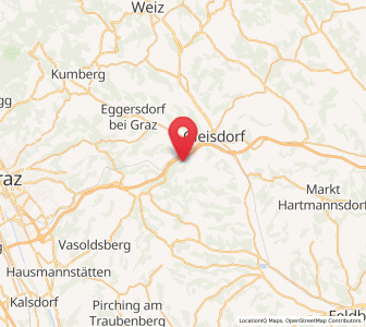 Map of Flöcking, Styria