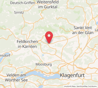 Map of Glanegg, Carinthia