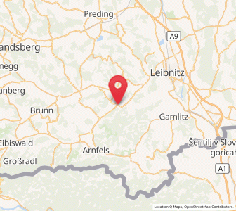 Map of Großklein, Styria