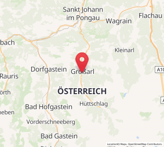 Map of Grossarl, Salzburg