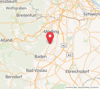 Map of Gumpoldskirchen, Lower Austria