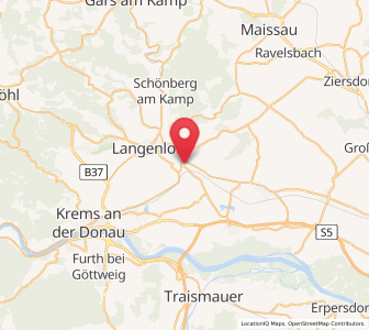 Map of Hadersdorf am Kamp, Lower Austria