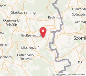 Map of Hannersdorf, Burgenland