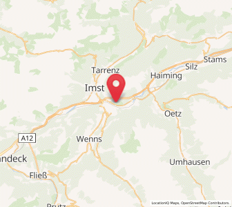 Map of Karres, Tyrol