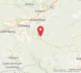 Map of Kleinlobming, Styria