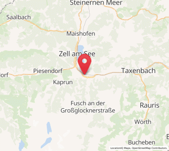 Map of Krössenbach, Salzburg