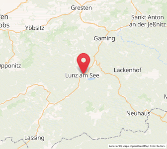 Map of Lunz am See, Lower Austria