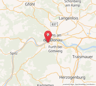 Map of Mautern, Lower Austria