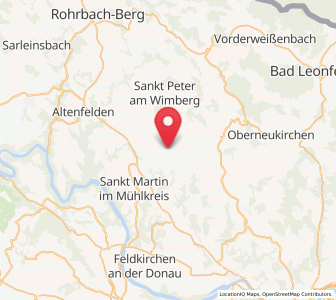 Map of Niederwaldkirchen, Upper Austria