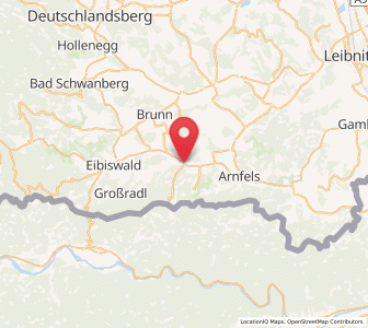 Map of Oberhaag, Styria
