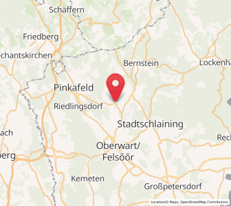 Map of Oberschützen, Burgenland
