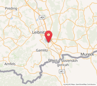 Map of Obervogau, Styria