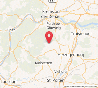 Map of Oberwölbling, Lower Austria