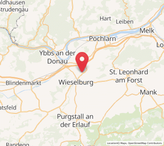 Map of Petzenkirchen, Lower Austria