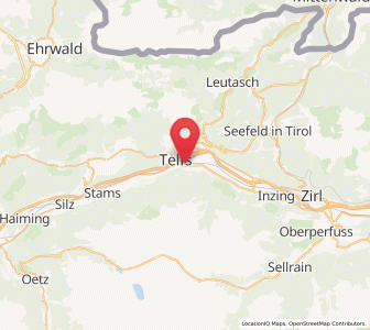 Map of Pfaffenhofen, Tyrol