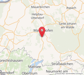 Map of Pfaffstätt, Upper Austria