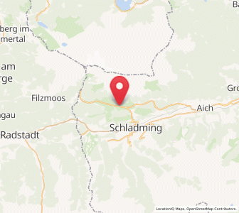 Map of Ramsau am Dachstein, Styria