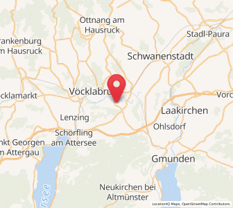 Map of Regau, Upper Austria