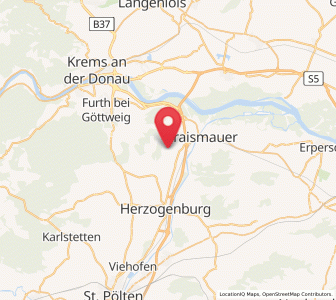 Map of Reichersdorf, Lower Austria