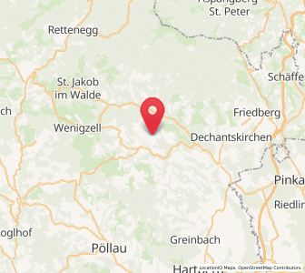 Map of Riegersbach, Styria