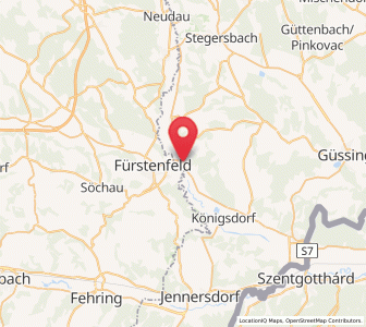 Map of Rudersdorf, Burgenland