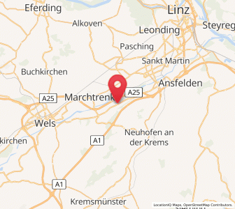 Map of Sammersdorf, Upper Austria