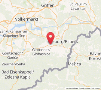 Map of Sankt Michael ob Bleiburg, Carinthia