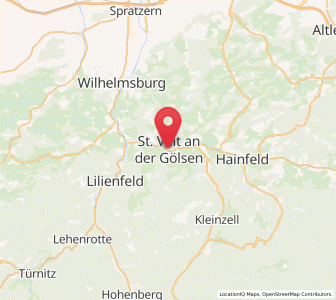 Map of Sankt Veit an der Gölsen, Lower Austria