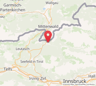 Map of Scharnitz, Tyrol