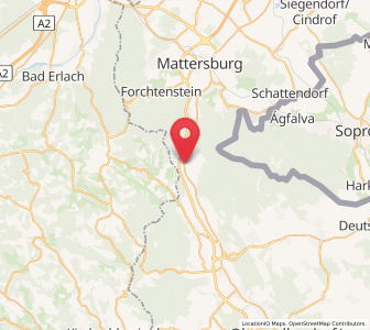 Map of Sieggraben, Burgenland