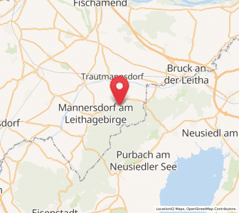 Map of Sommerein, Lower Austria