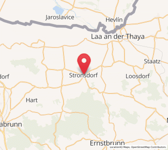 Map of Stronsdorf, Lower Austria