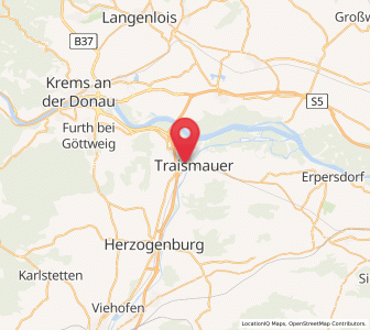 Map of Traismauer, Lower Austria
