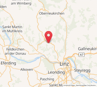 Map of Türkstetten, Upper Austria
