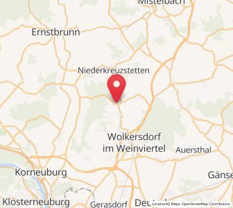 Map of Unterolberndorf, Lower Austria