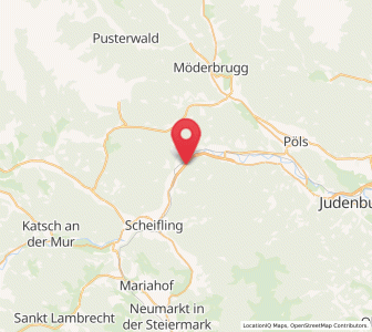 Map of Unzmarkt, Styria