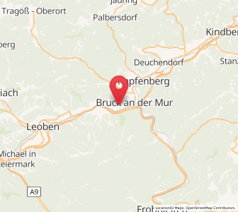 Map of Urgental, Styria