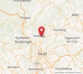 Map of Ursprung, Styria