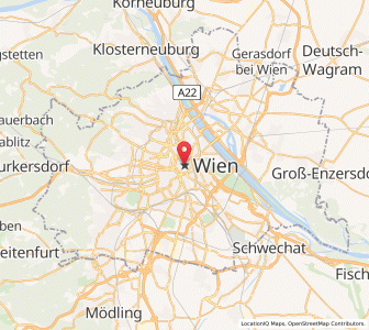 Map of Vienne, Vienna