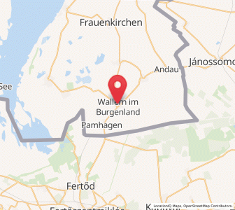 Map of Wallern im Burgenland, Burgenland
