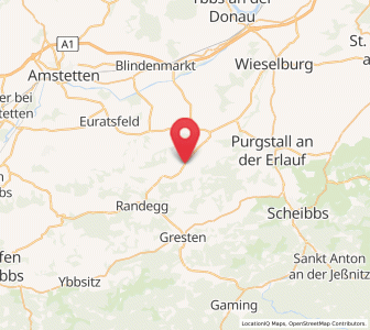 Map of Wang, Lower Austria